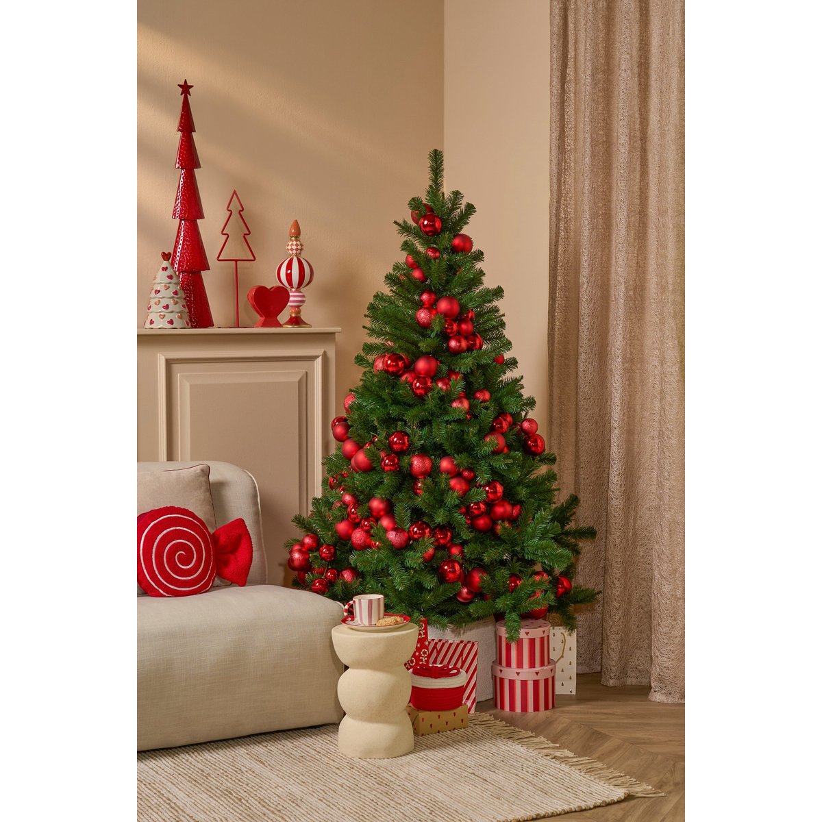 Sapin de Noël H155 cm FORRESTER vert, TRIUMPH TREE