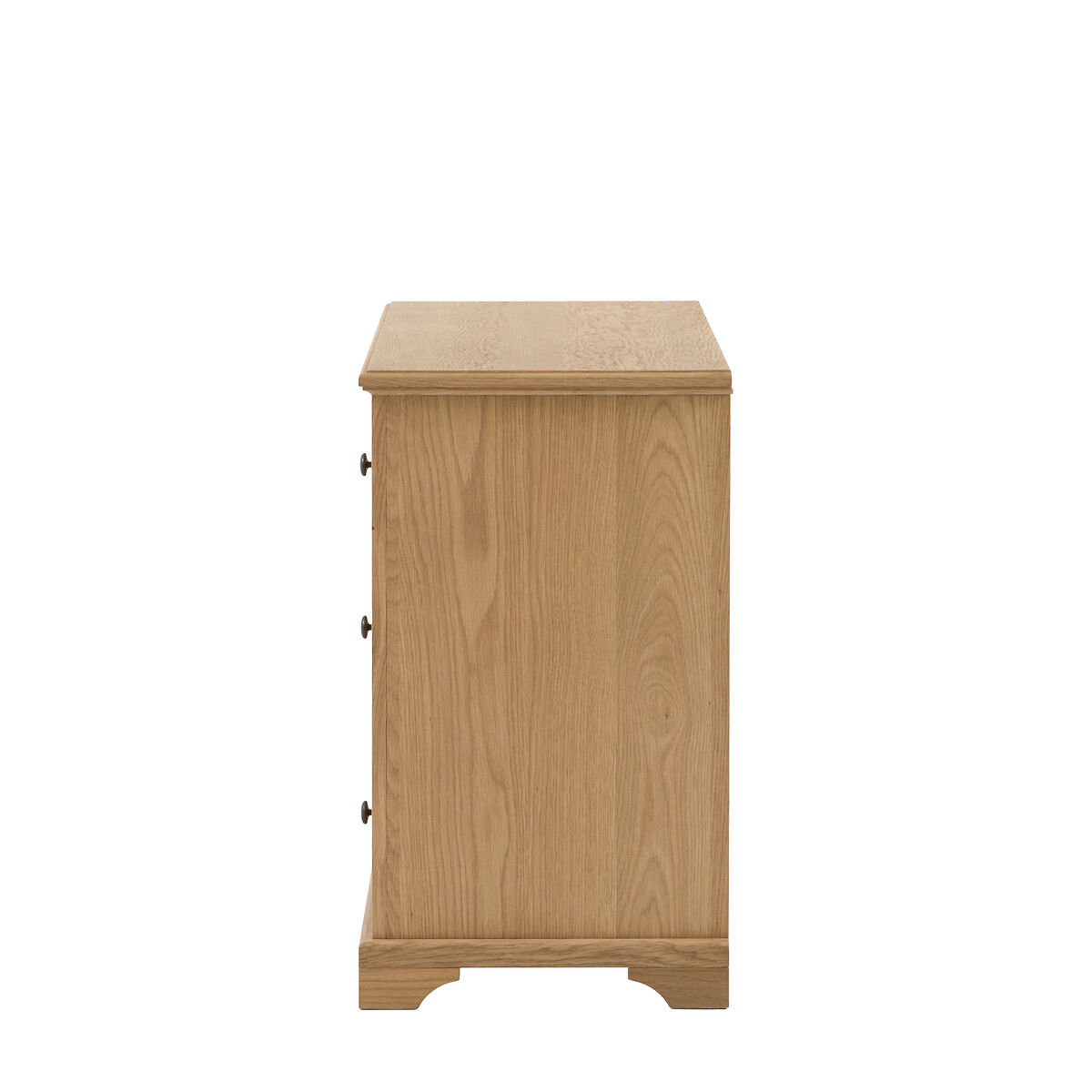 Harriet Oak 3 Drawer Chest light oak wood, SO'HOME