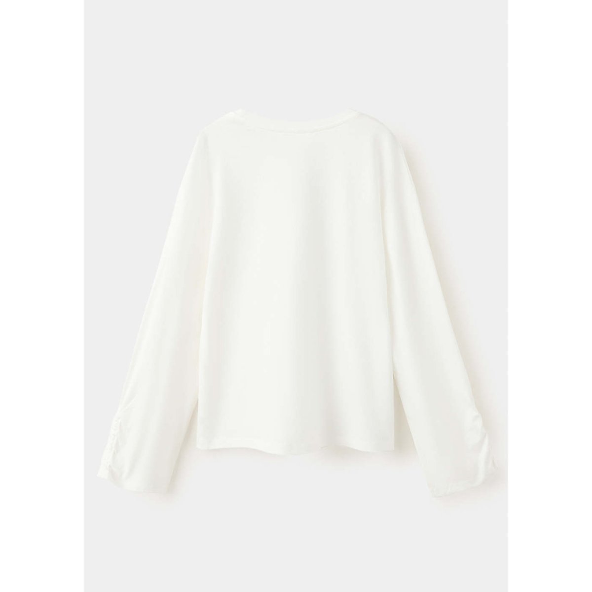 T-shirt 100 % coton imprimé blanc cassé, MANGO KIDS