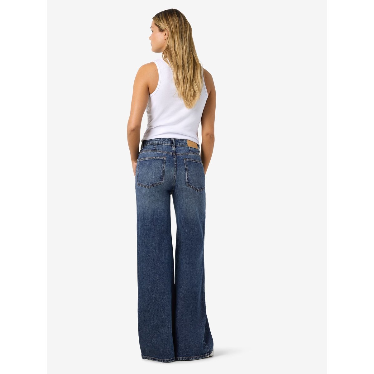 Jean À Coupe Ample NMNELLIE medium blue denim, NOISY MAY