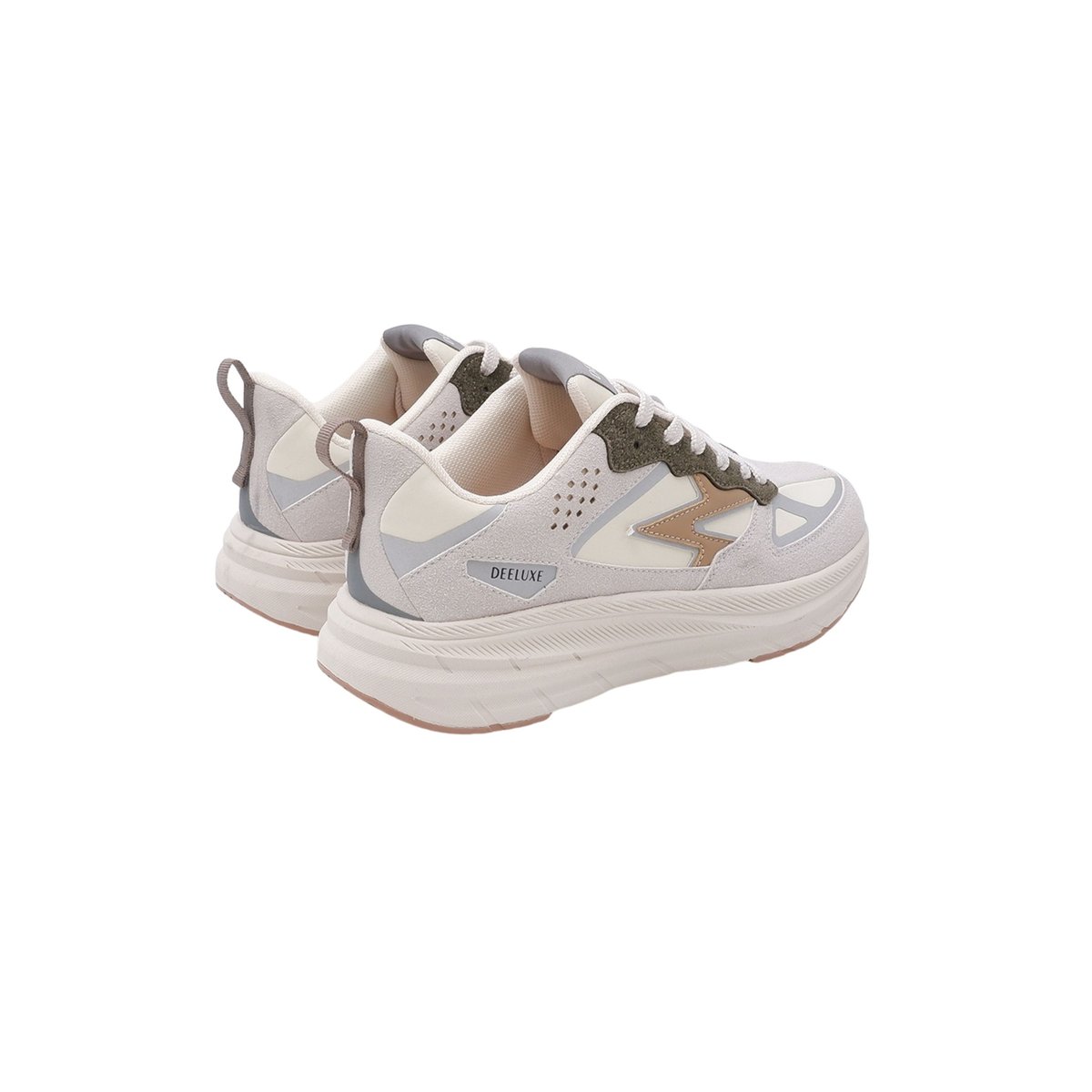 Baskets sportwear à semelle épaisse et design contrasté DYNASTY off white, DEELUXE