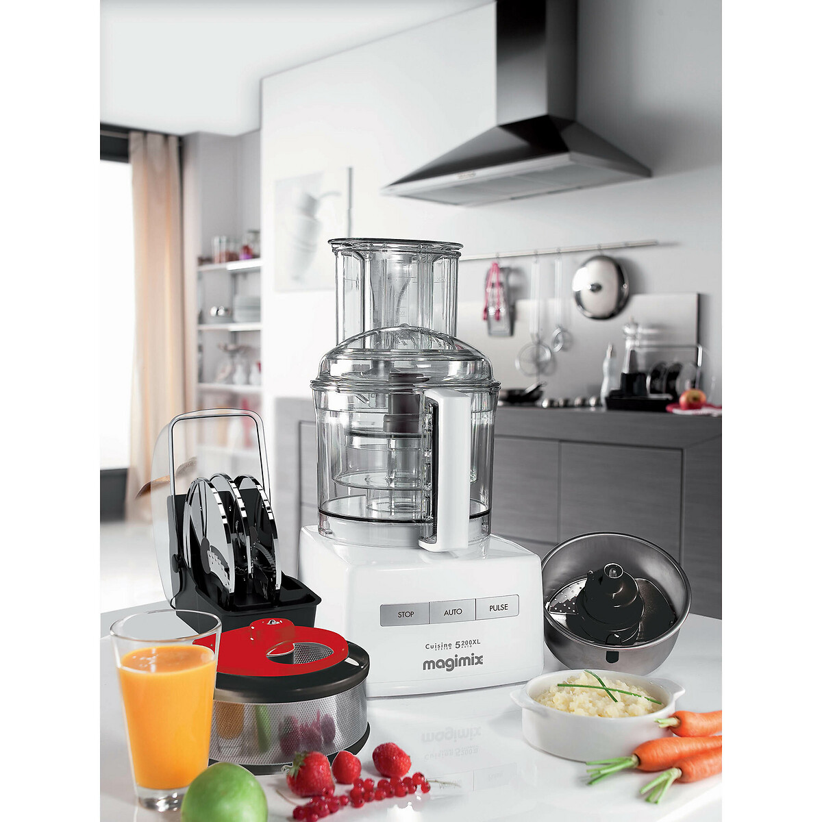 Robot multifonction CS5200XL Premium 18711 blanc, MAGIMIX