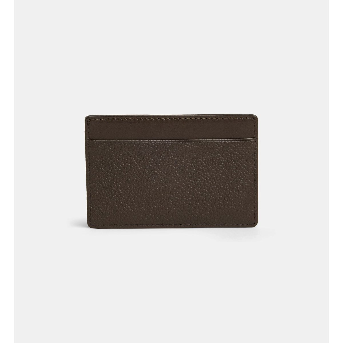 Porte-cartes julius cuir grainé marron, GALERIES LAFAYETTE