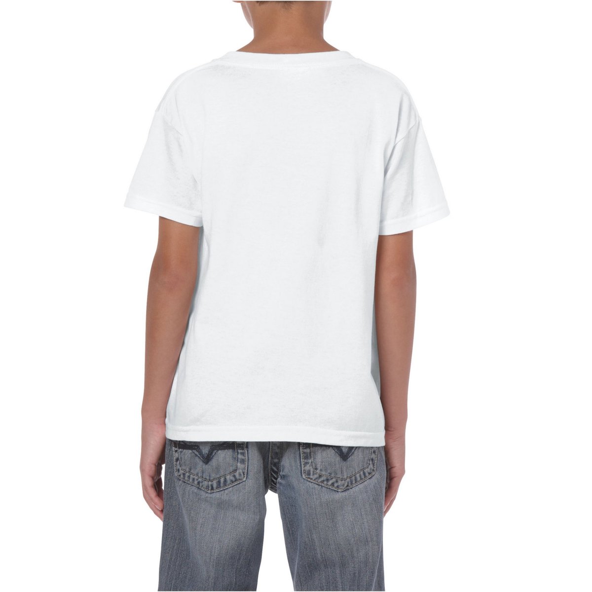 T-shirt blanc, GILDAN