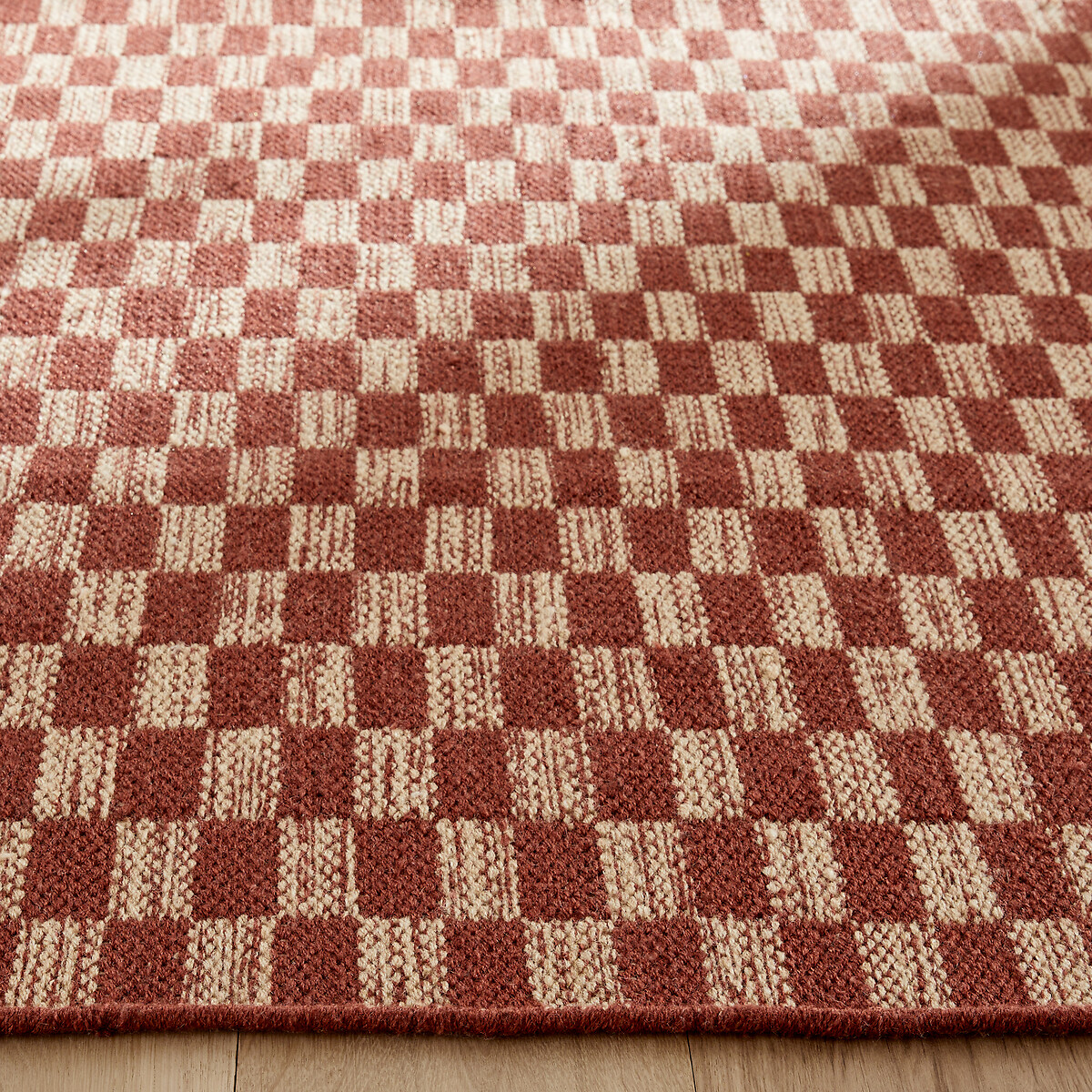 Tapis extérieur réversible en PET, Madotto naturel/terre cuite, AM.PM