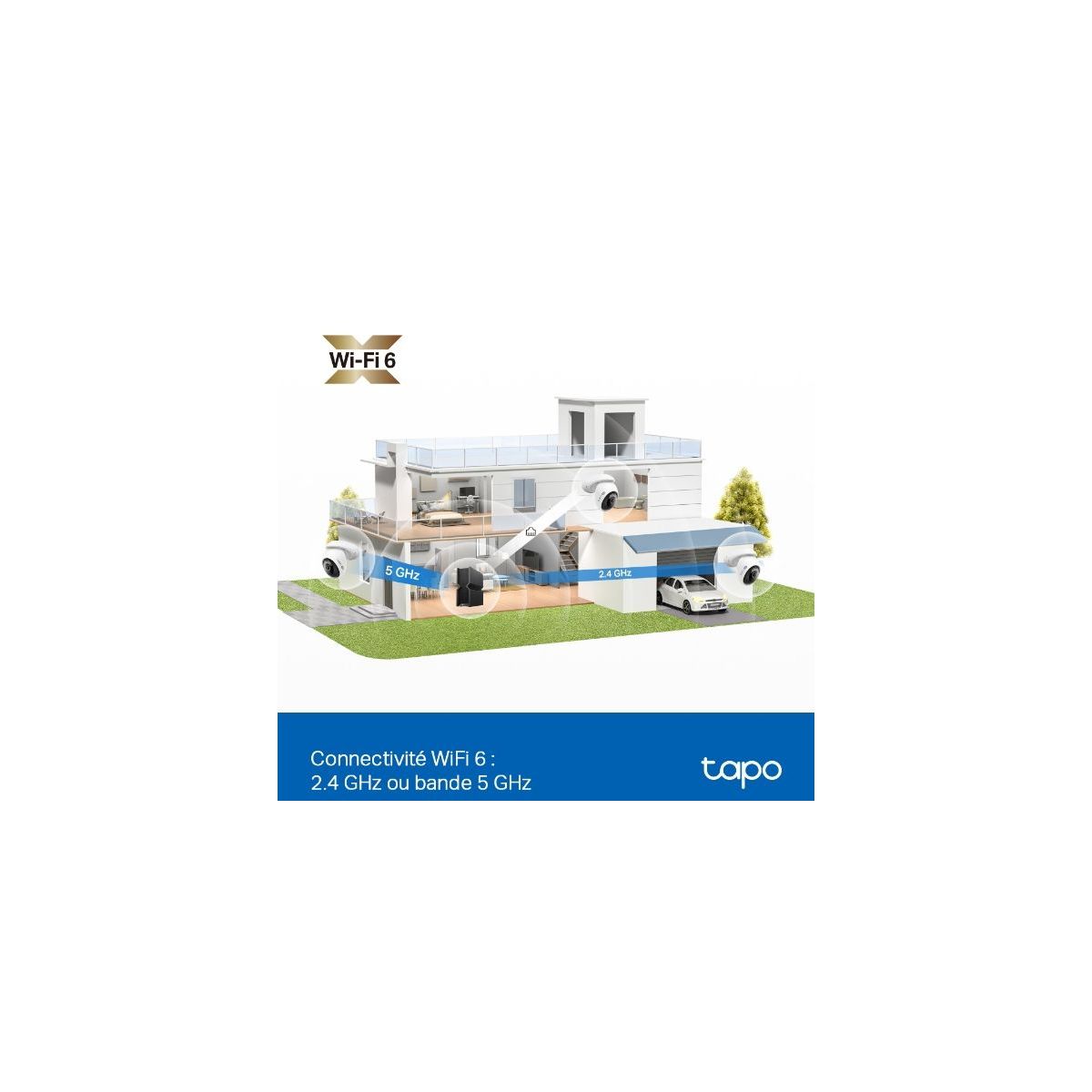 Caméra de surveillance outdoor Tapo C560WS couleur unique, TP-LINK