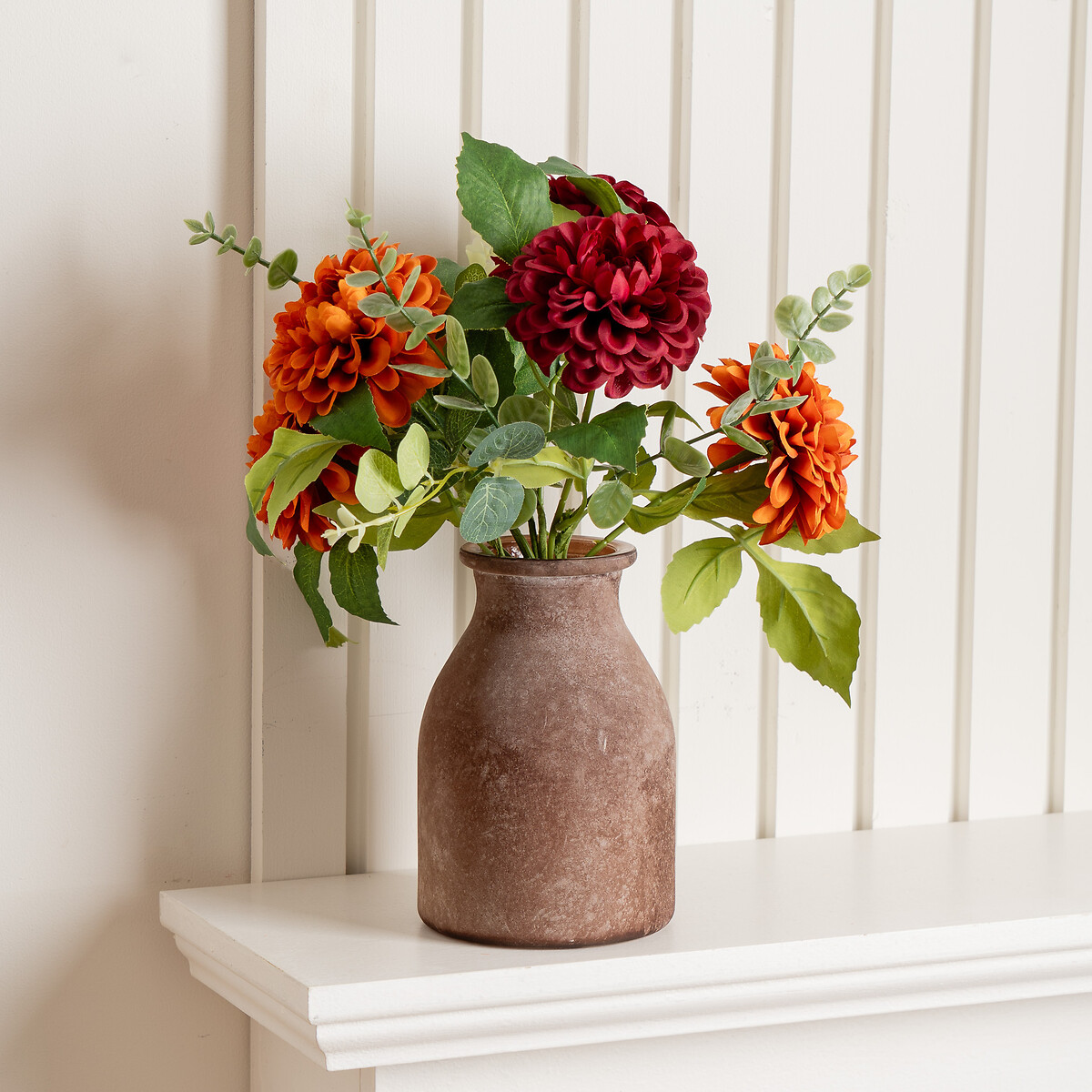 40cm Autumnal Dahlia Arrangement orange, SO'HOME