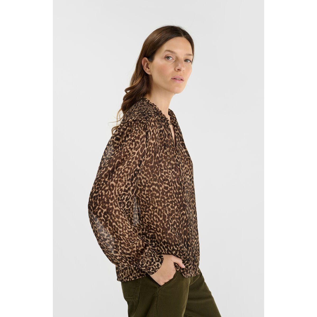 Chemise MADI leo, LE TEMPS DES CERISES
