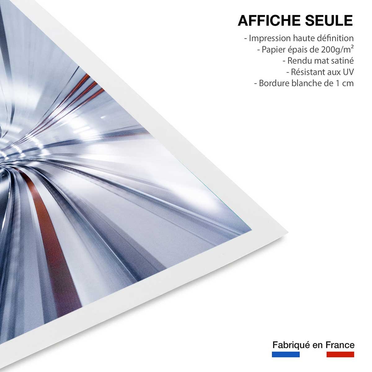 Affiche photo propulsion et supersonique affiche seule, HEXOA