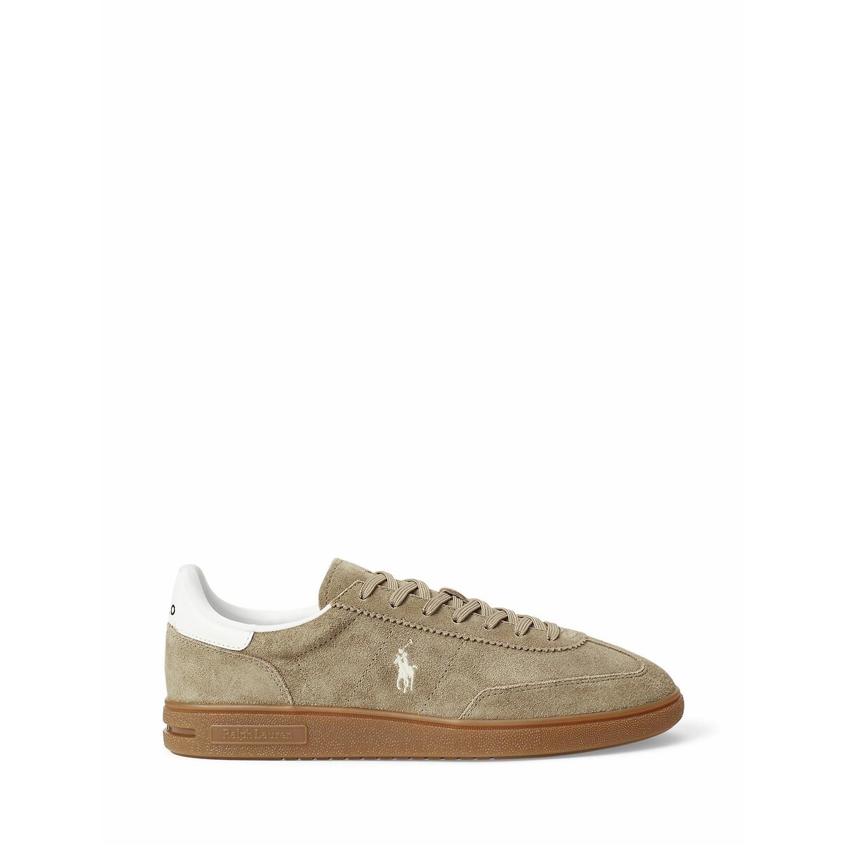 Baskets en cuir suède Bedford PP beige, POLO RALPH LAUREN