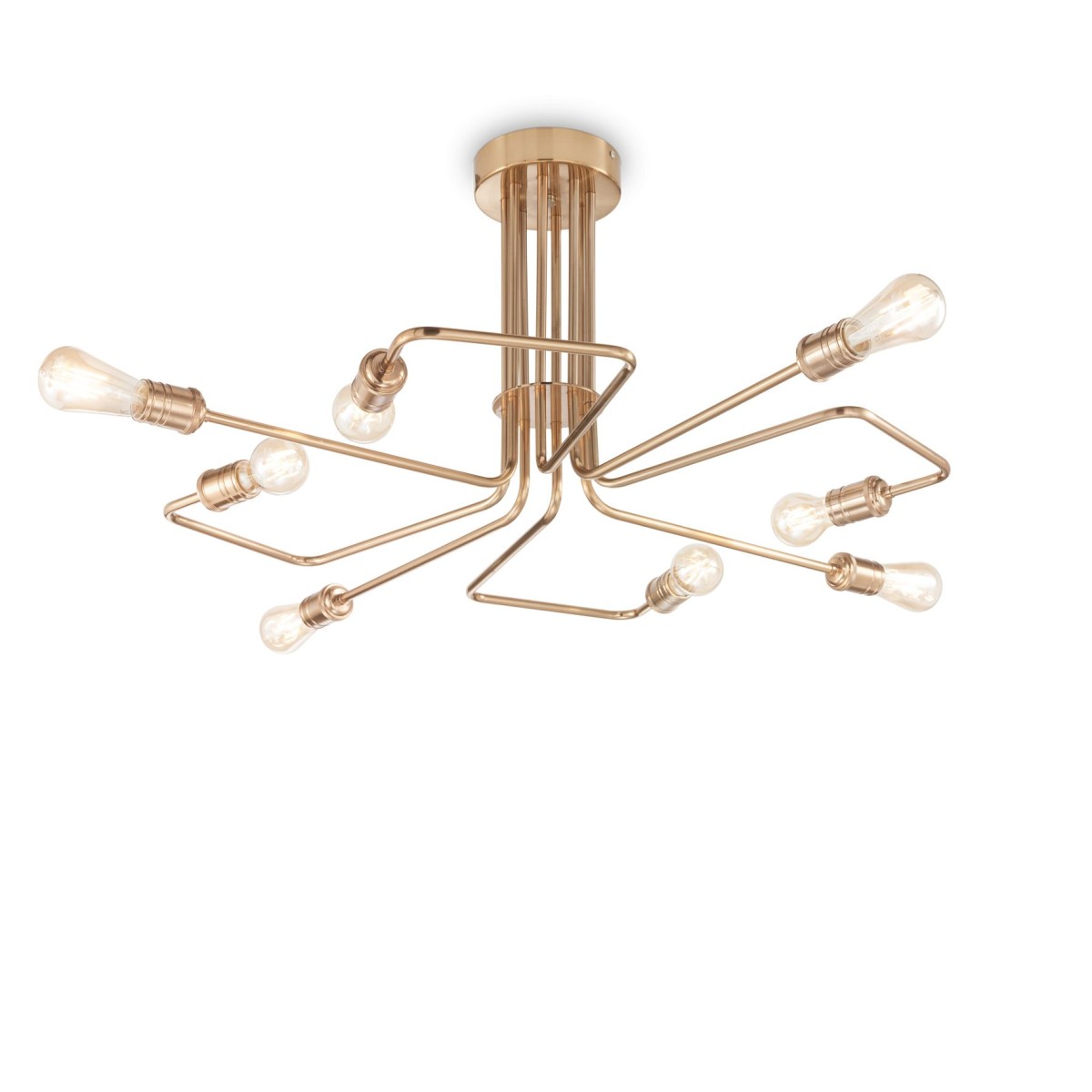 Plafonnier TRIUMPH laiton antique, IDEAL LUX