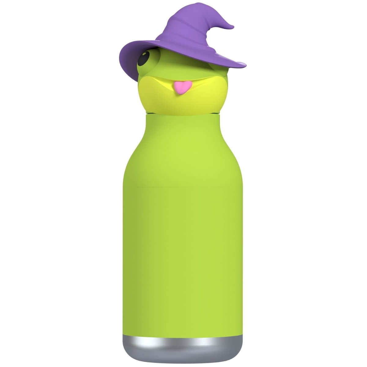 Gourde isotherme Spookie vert, violet, noir, ASOBU