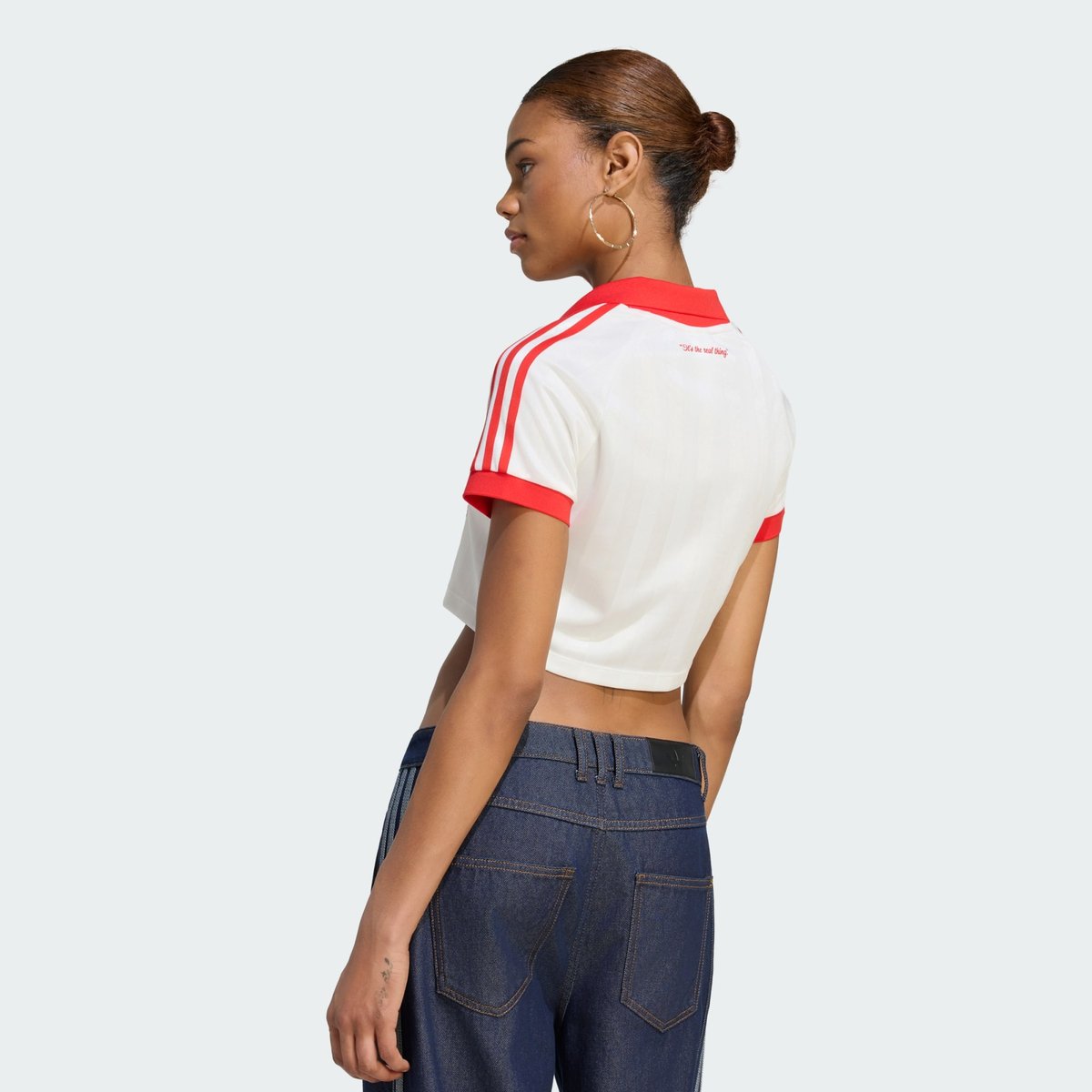 Maillot Cropped Adidas X Coca-Cola Maillot Cropped Adidas X Coca-Cola core white, adidas Originals