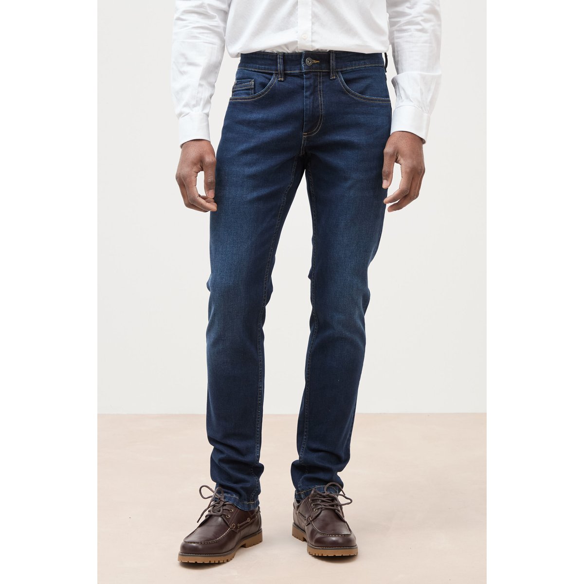 Jeans slim denim brut, BONOBO