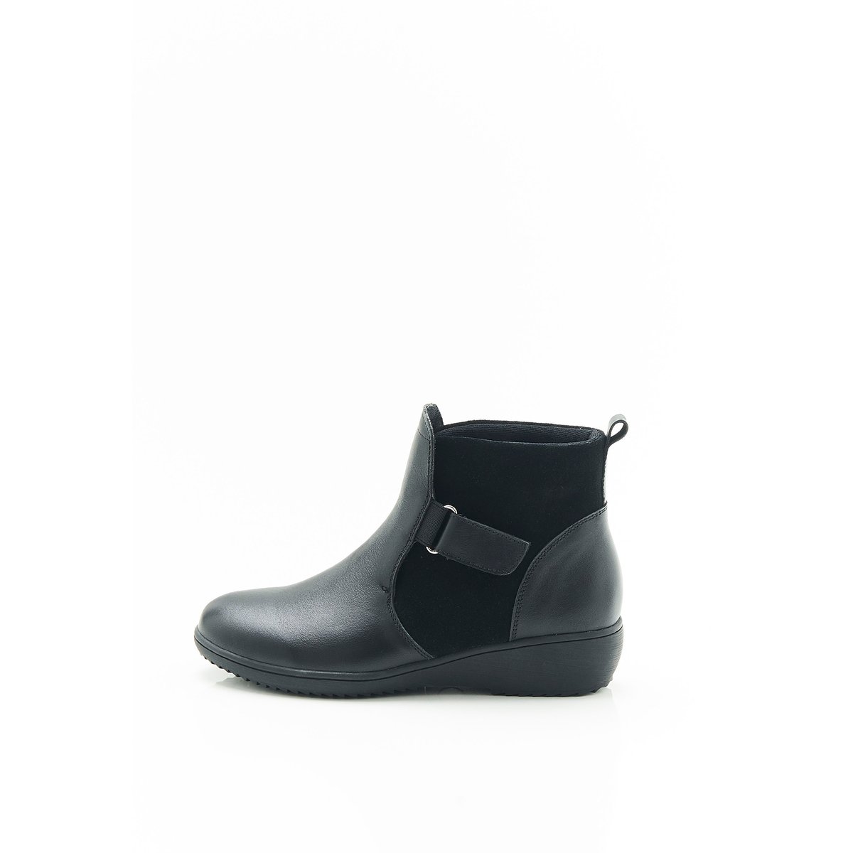 Bottines à scratchs Thermolactyl noir, DAMART