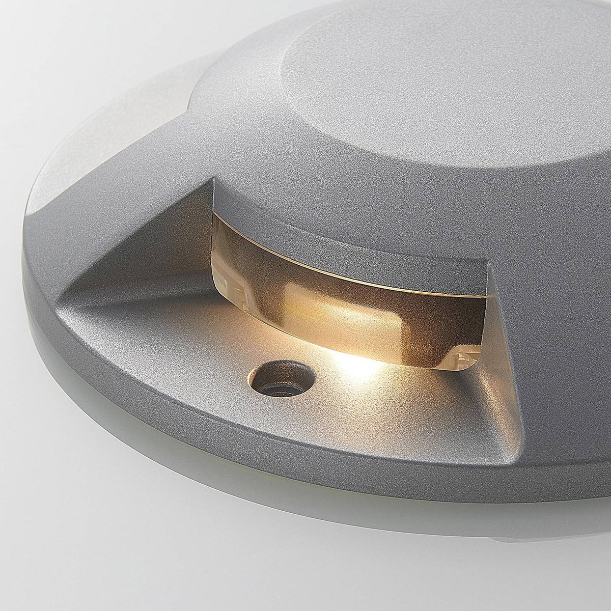 Luminaire extérieur en aluminium moderneLED argent (ral 9006), LUCANDE