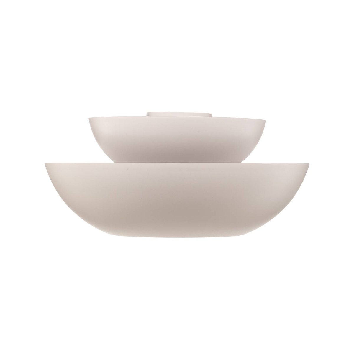 Plafonnier en métal design, Kellina blanc, LUCANDE