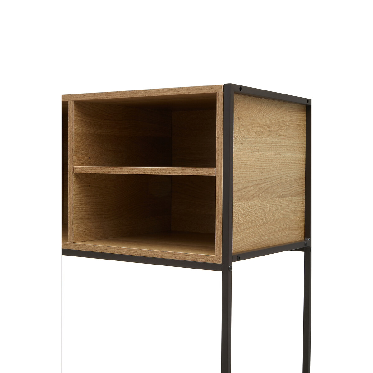 Franklin Industrial Oak Desk Unit natural, SO'HOME