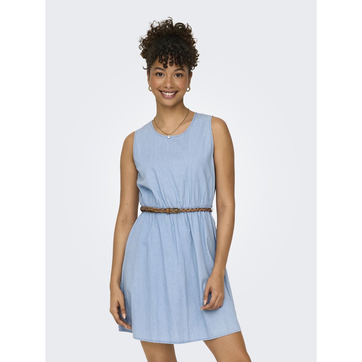 Robe En Denim light blue denim, ONLY
