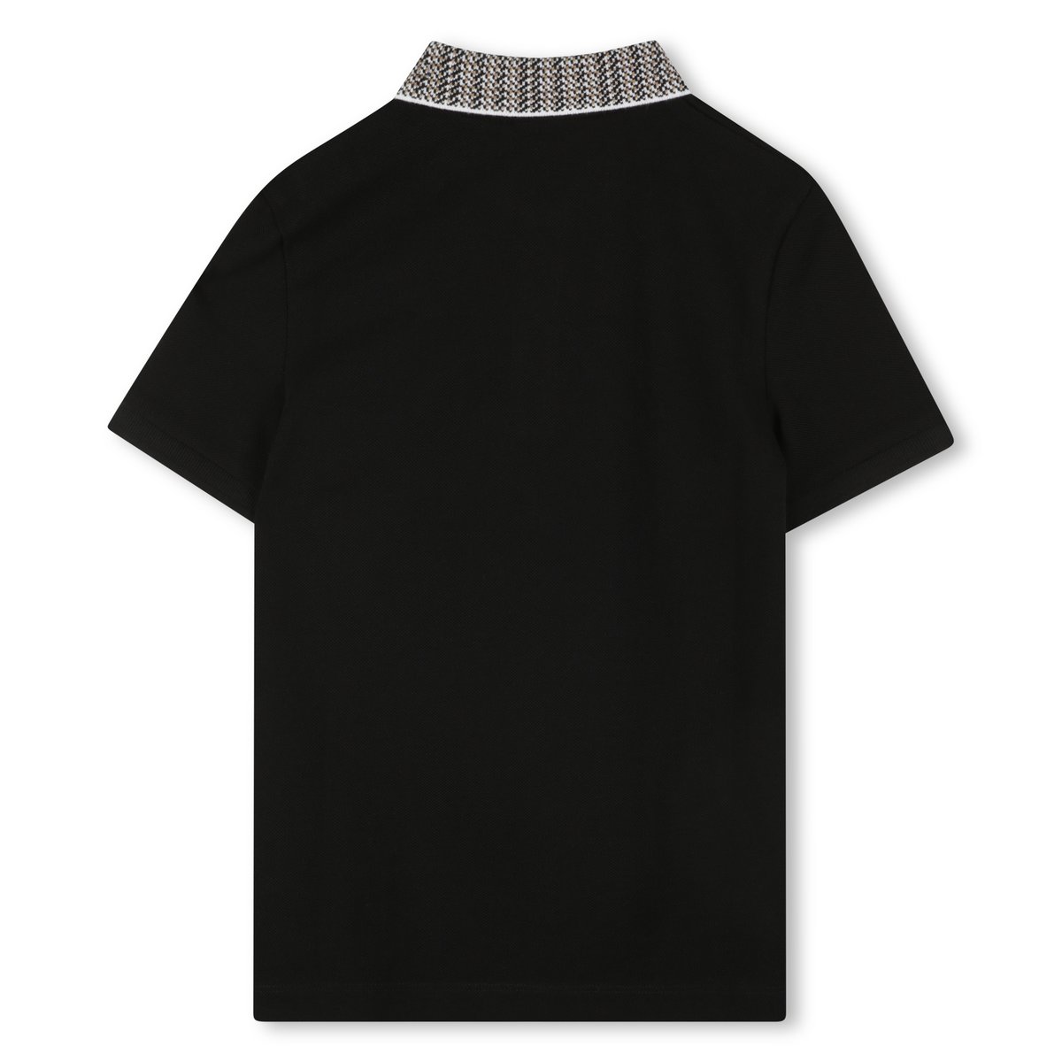 Polo à manches courtes black, BOSS KIDSWEAR