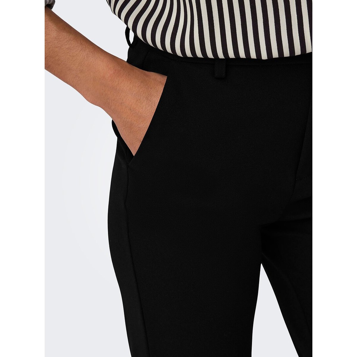 Rechte broek zwart, ONLY