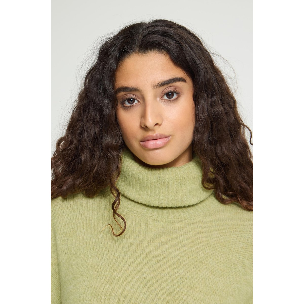 Á manches longues vert leek green, ICHI