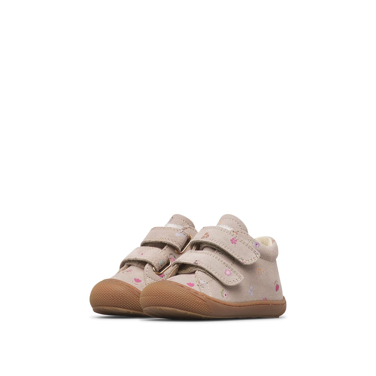 Chaussures premiers pas en suède COCOON VL beige-marron, NATURINO