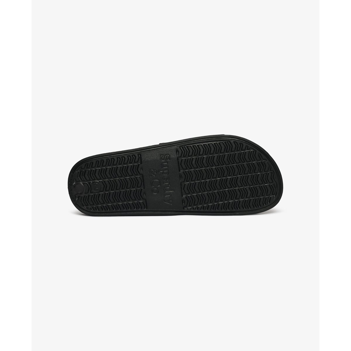 Claquettes de Piscine Métallisées Premium noir/doré, SUPERDRY