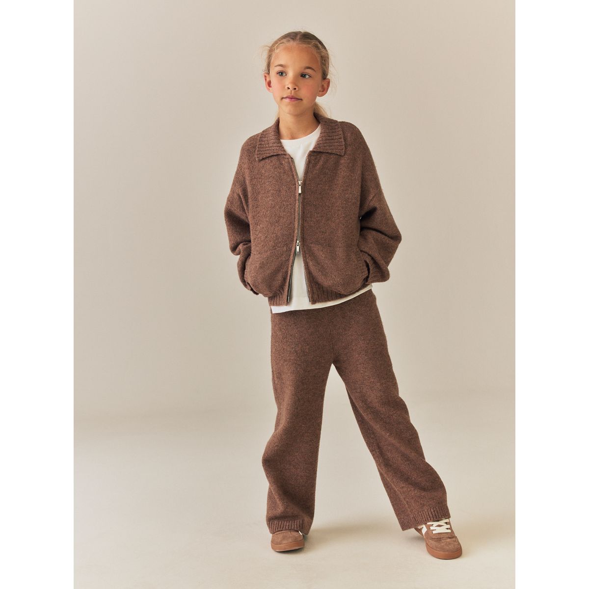 Ensemble sweat à capuche et pantalon marron, NEXT