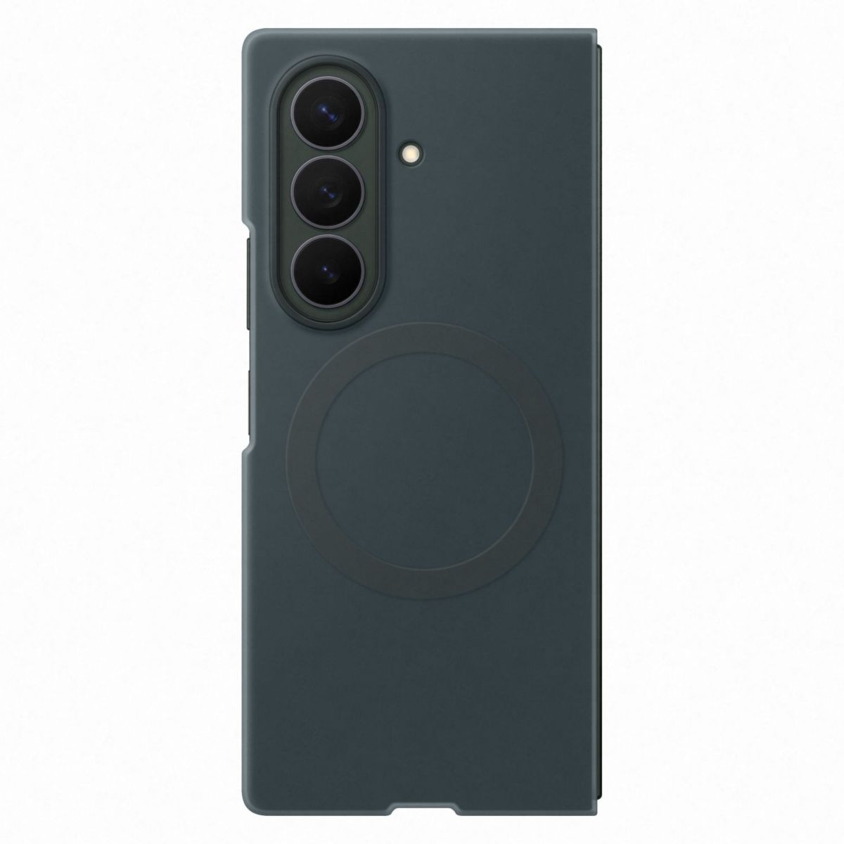Pack coque silicone magnétique Vert + protège écran Fold 8 Ultra couleur unique, SAMSUNG