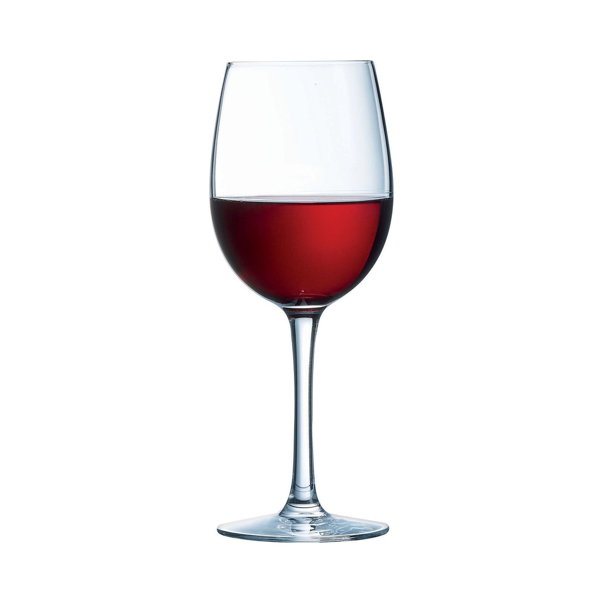 6 verres à pied 35 cl jaugés -VIN AU VERRE transparent, CHEF&SOMMELIER