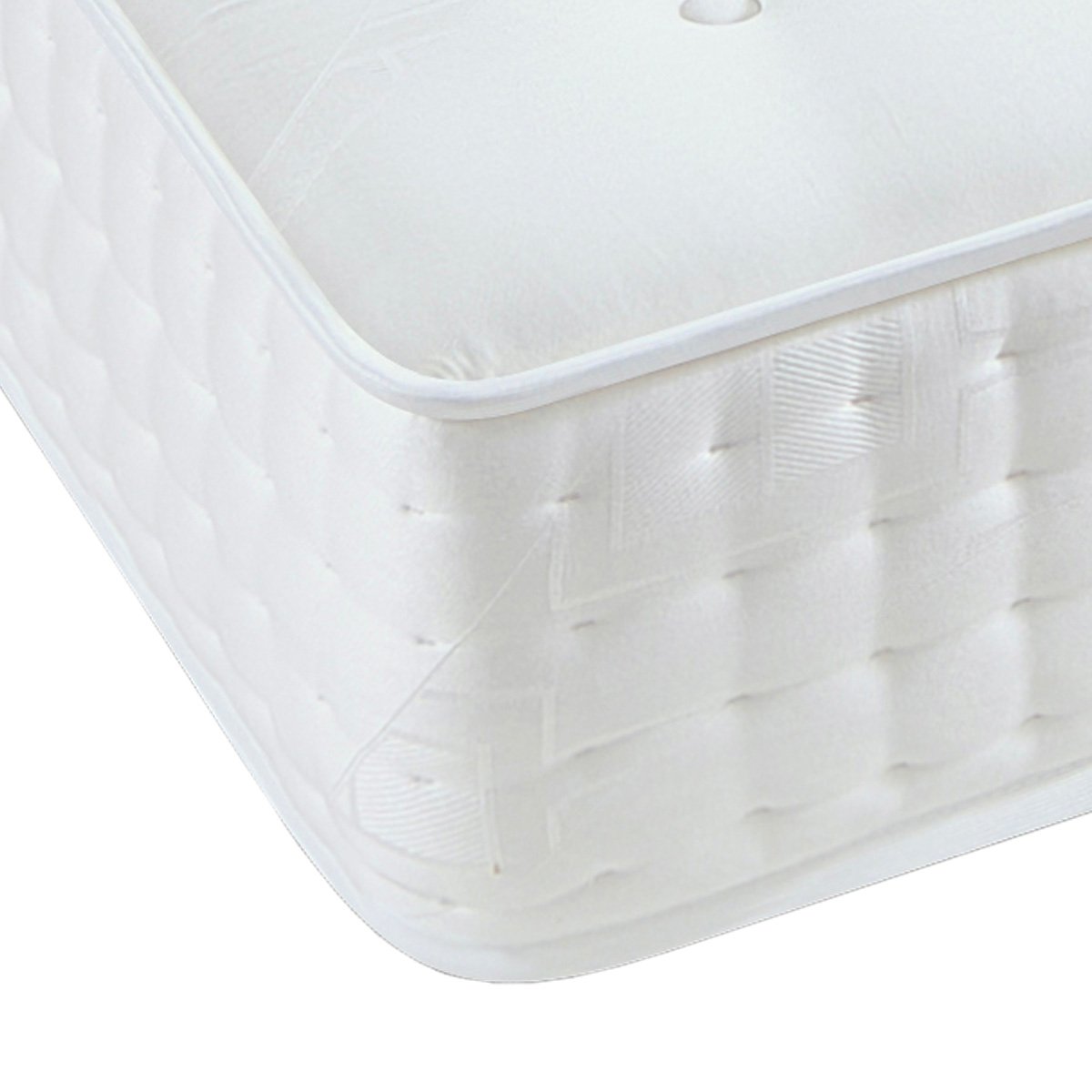 Matelas Mousse Châtelet 140x190 cm Accueil Mémoire de forme blanc, BELLECOUR