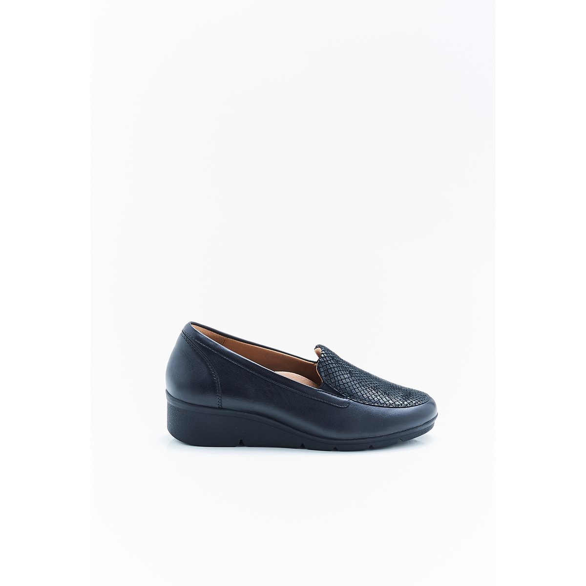 Mocassins compensés Amortyl noir, DAMART