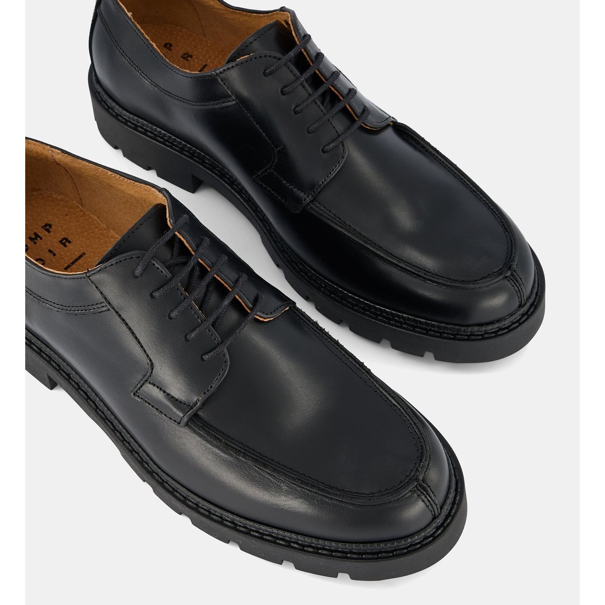 Derbies orson bout chasse cuir noir, COMPTOIR GL
