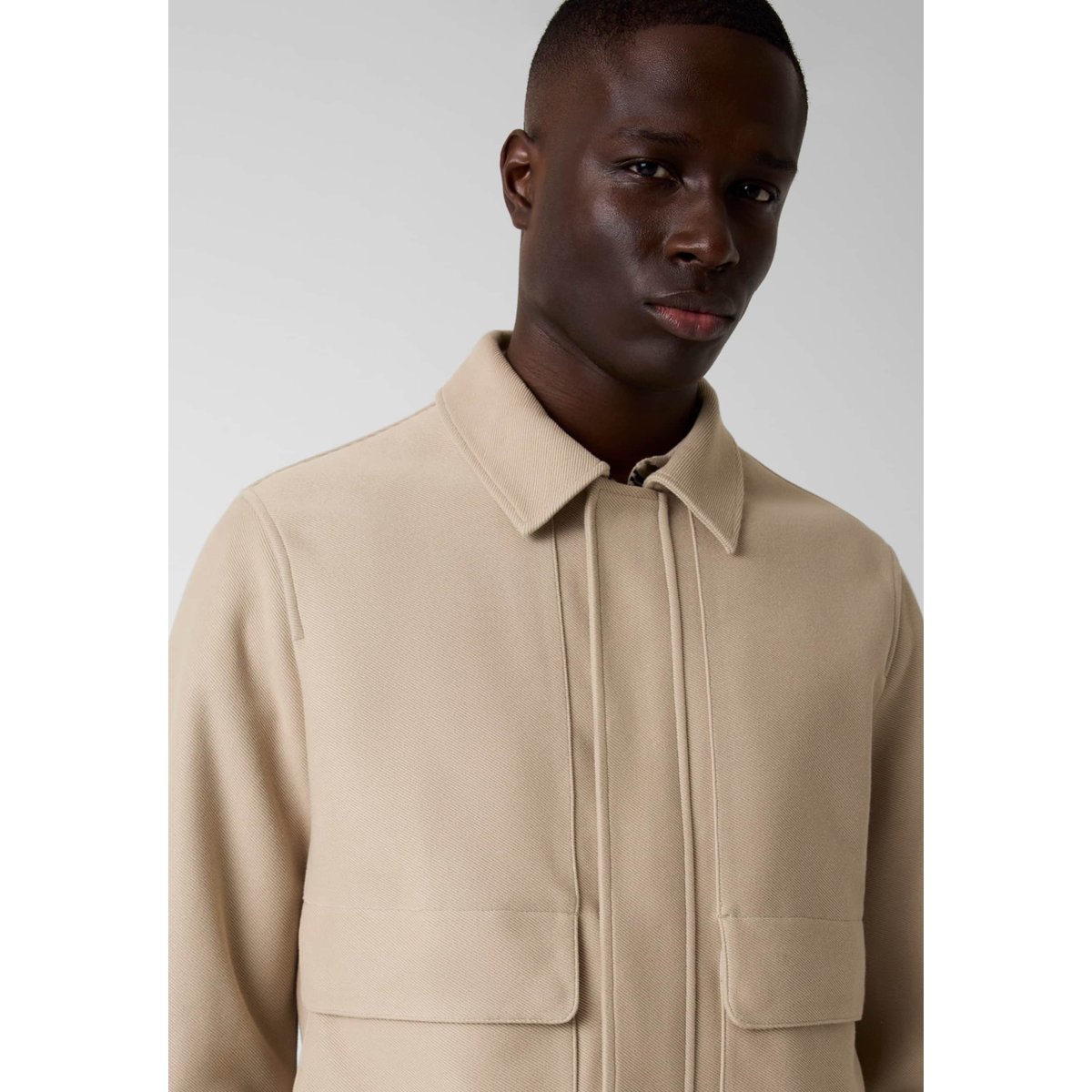 Veste En Coton beige, GUESS