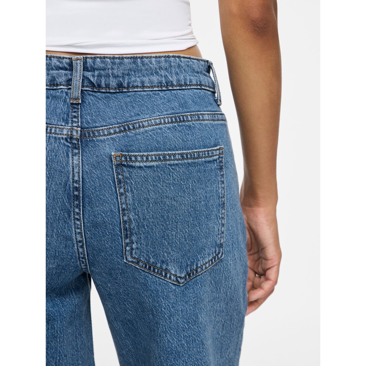 Jean À Coupe Ample bleu - medium blue denim1, VILA