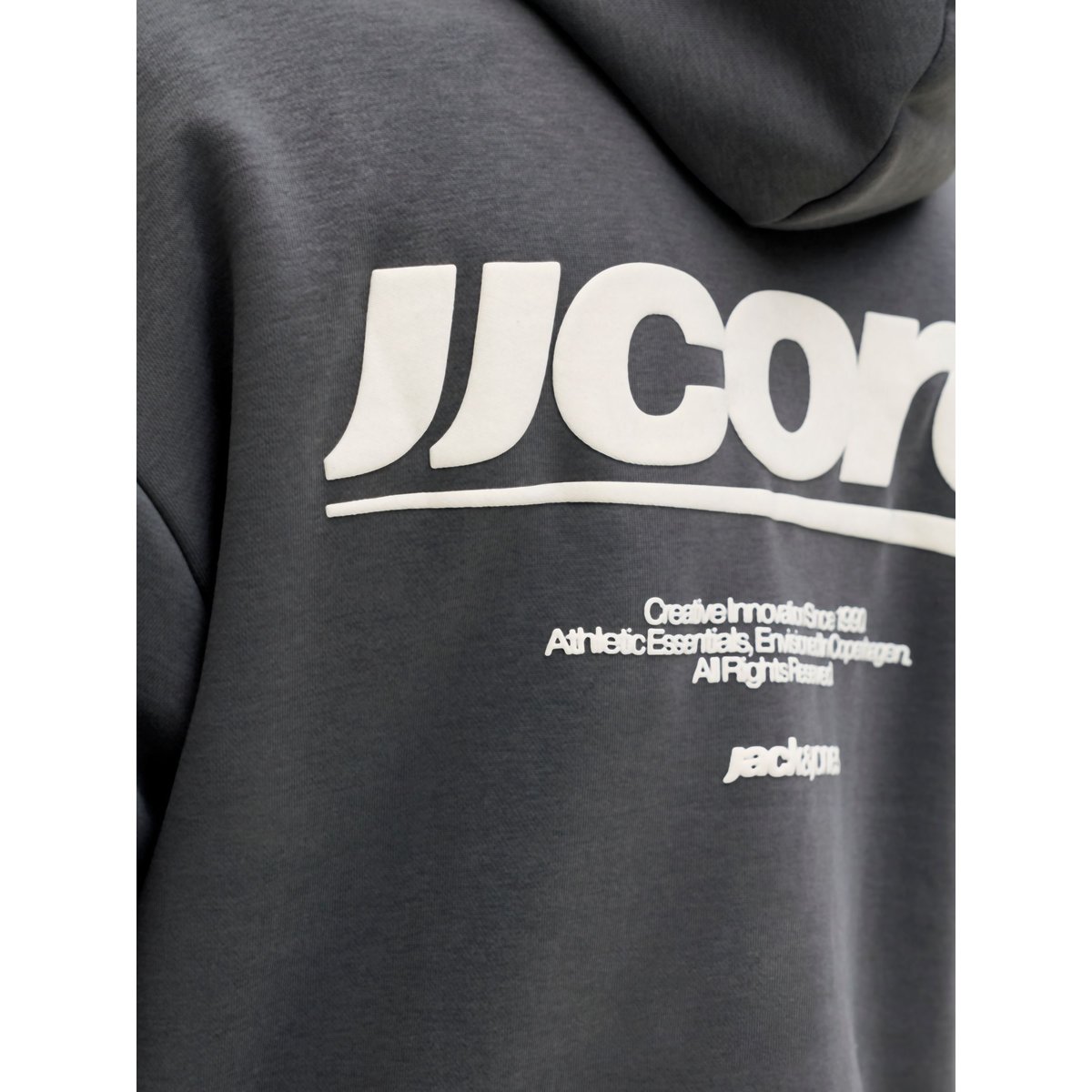 Sweat À Capuche asphalt, JACK & JONES