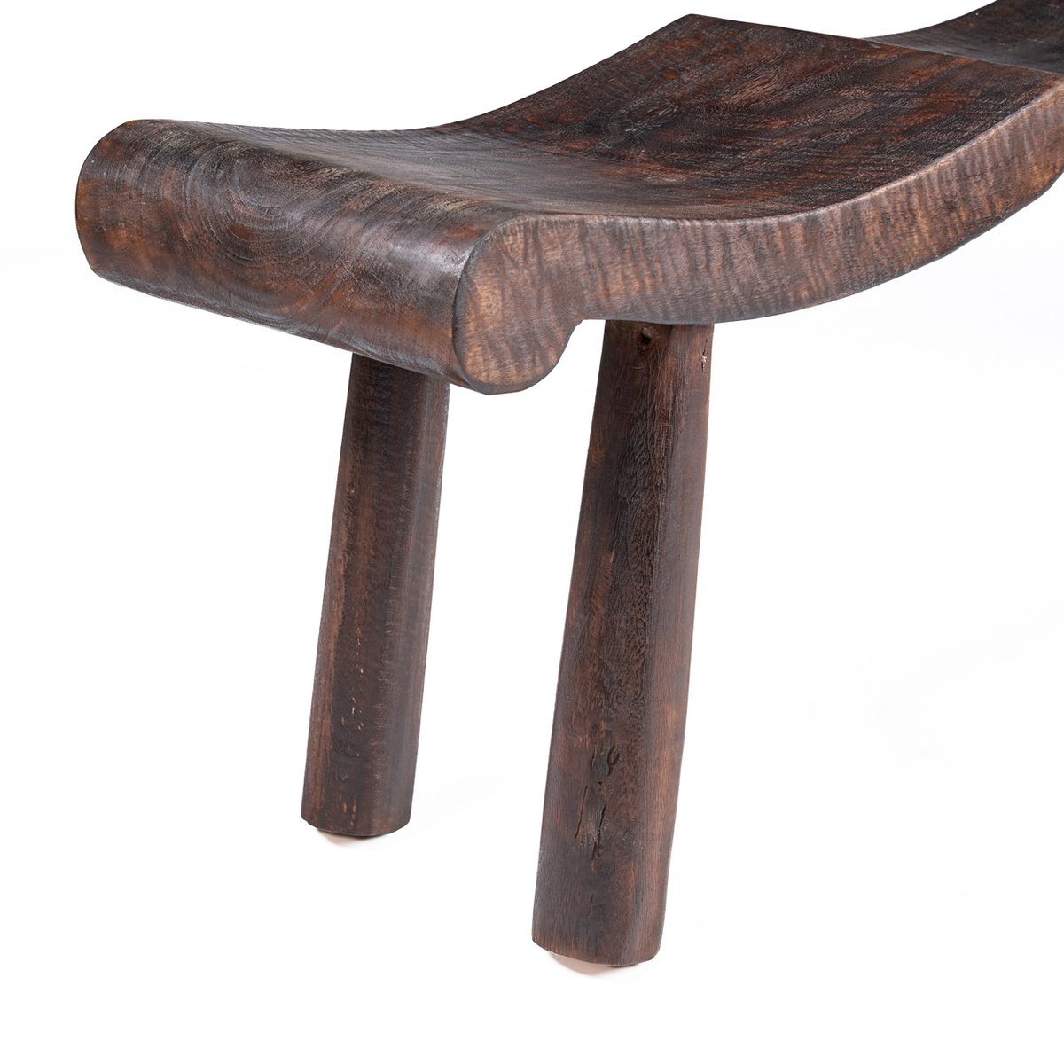 Banc en bois de manguier LOMBOK marron foncé, BAZAR BIZAR
