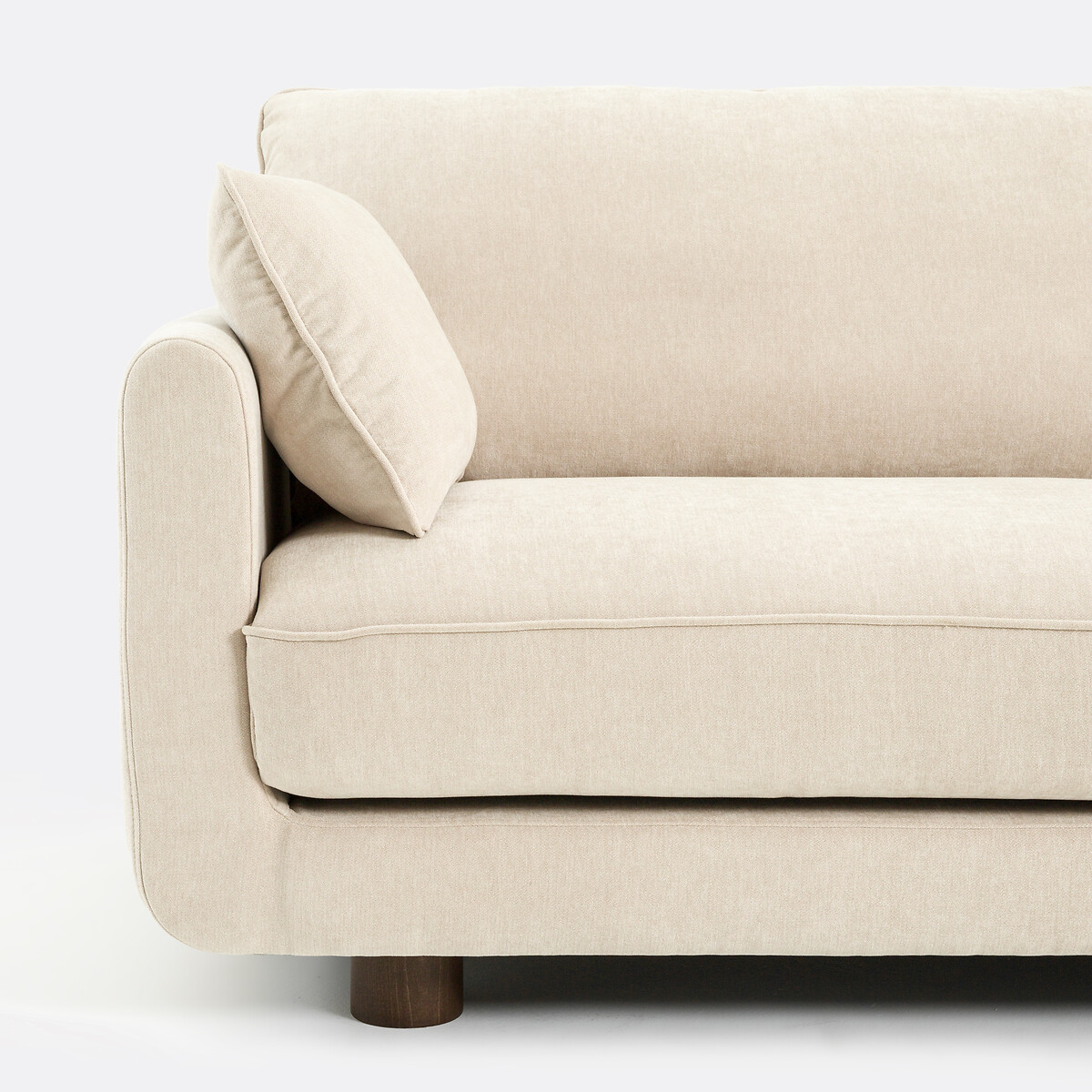 Divano dritto 2, 3, 4 o 5 posti, Emilio beige, LA REDOUTE INTERIEURS
