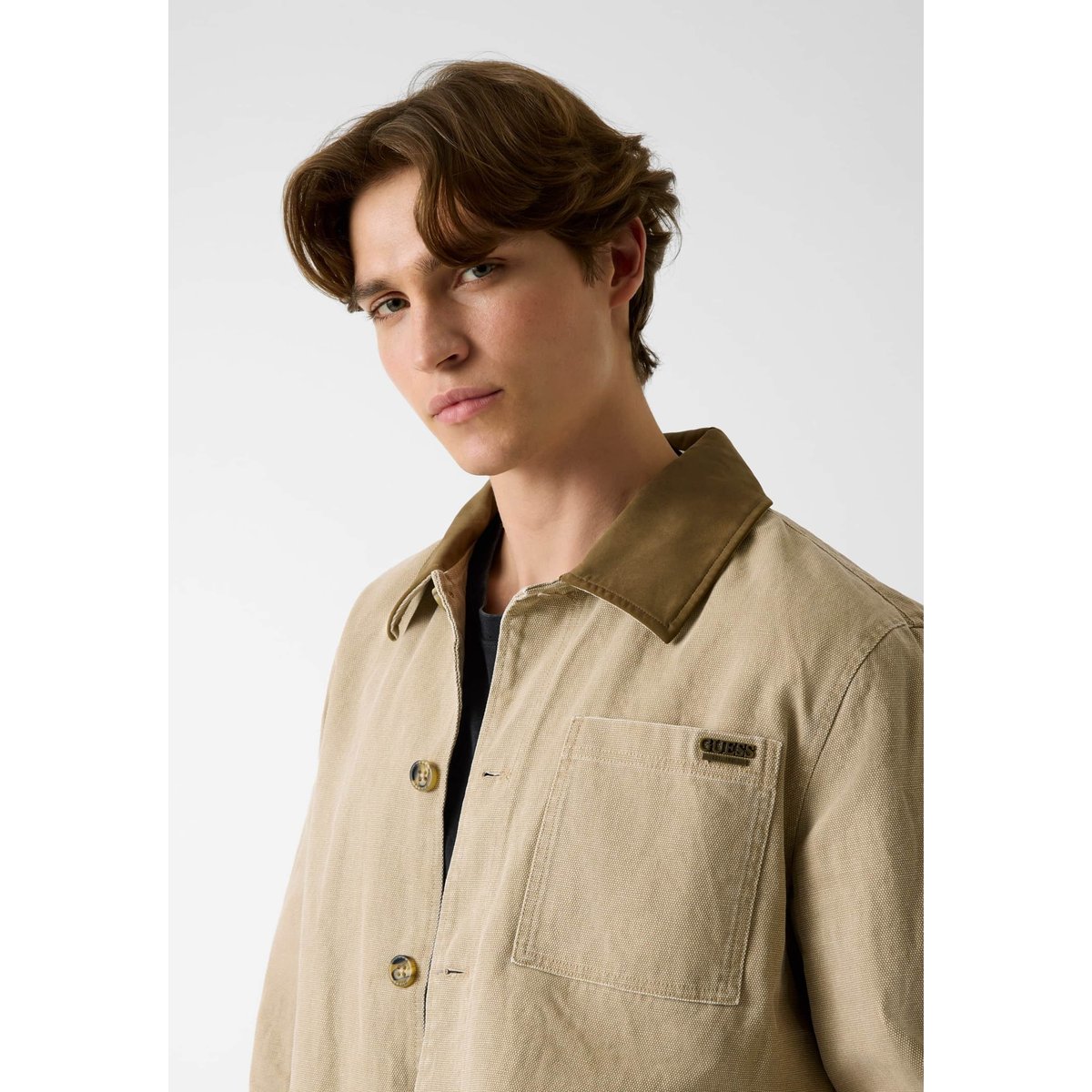 Veste De Travail marron, GUESS