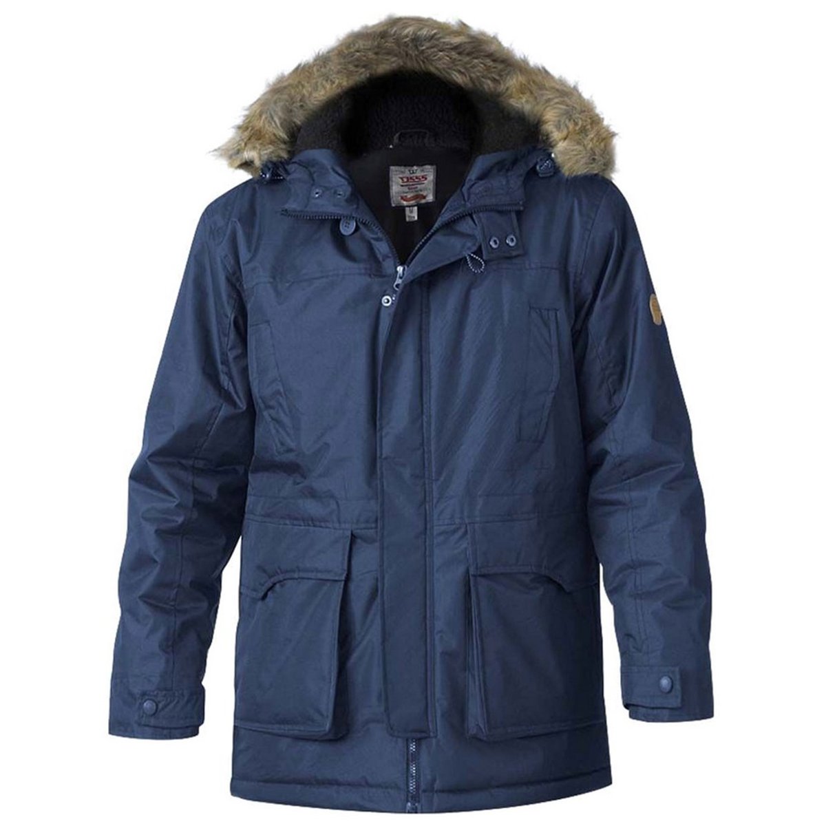 Parka grande taille LOVETT kaki, DUKE