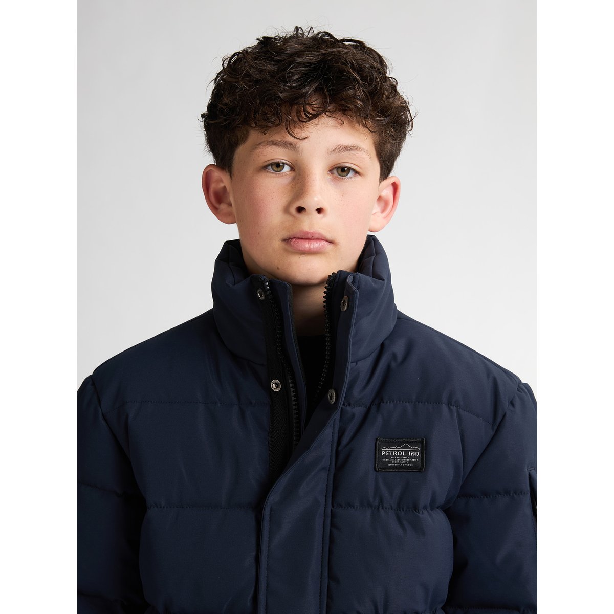 Veste doublée big sky bleu royal navy, PETROL INDUSTRIES
