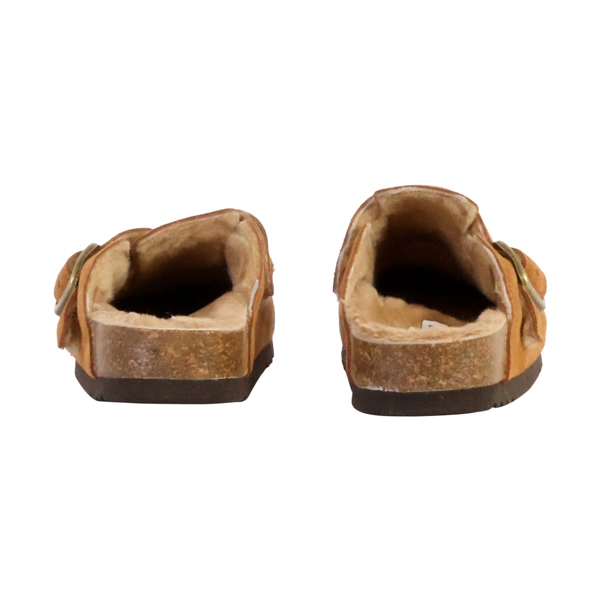 Mules Cuir Fae New F cognac, SCHOLL