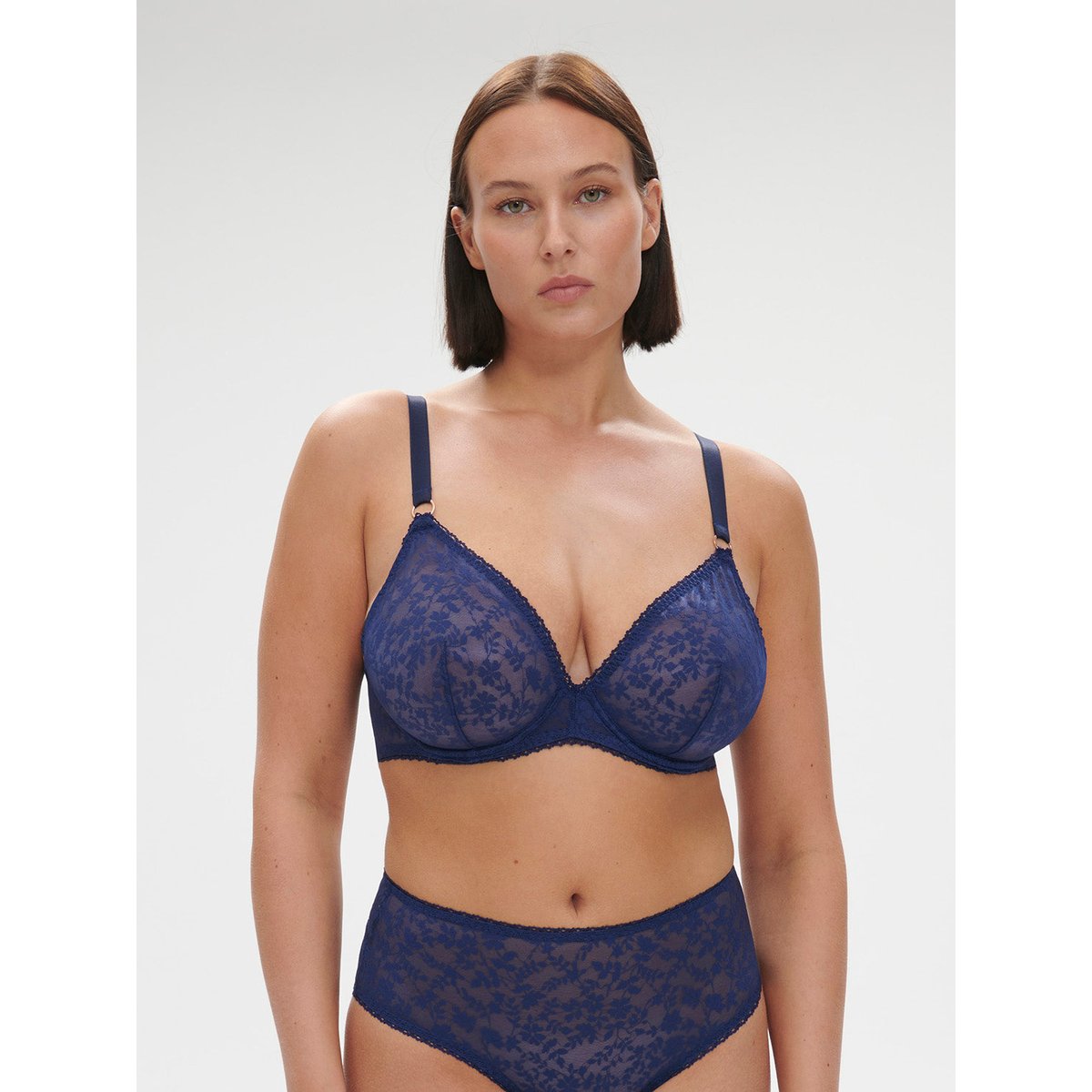 Soutien-gorge armatures, THELMA bleu, SIMONE PERELE