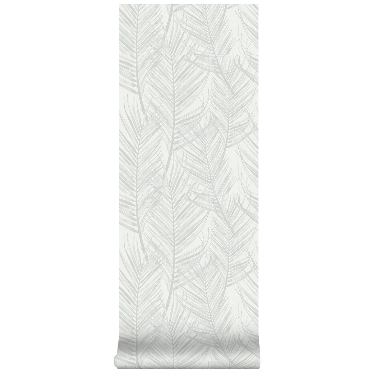Papier peint Palme Feuilles blanc, SUPERFRESCO EASY