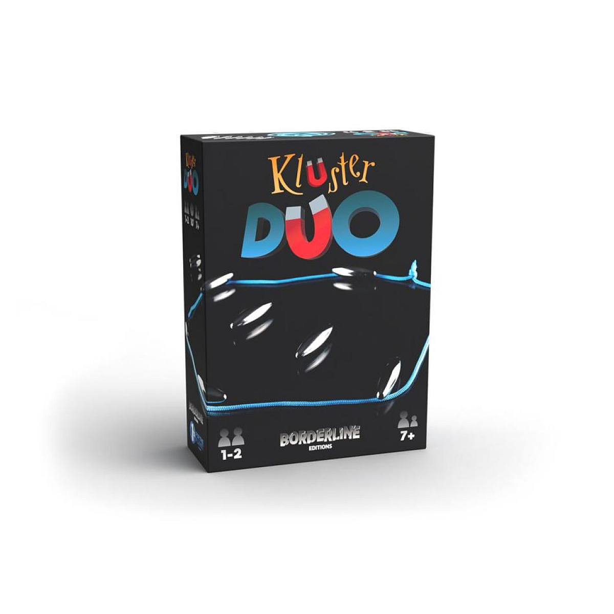 Kluster duo - Jeu avec des aimants couleur unique, CARTAMUNDI