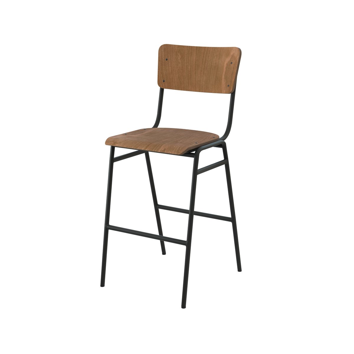 Lot de 2 chaises pour îlot central 66 cm en bois - CLEM bois, MAISON PAVANE