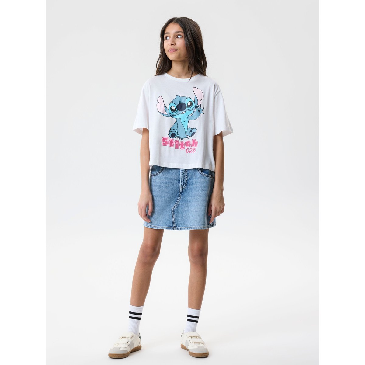 Jupe medium blue denim, TWO SOON