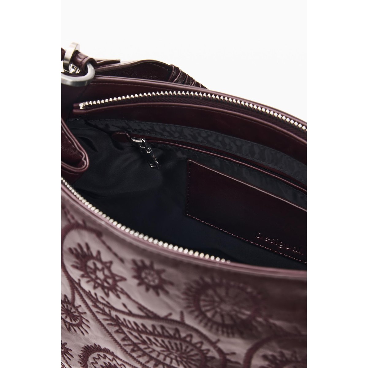 Sac épaule moyen rouge, DESIGUAL