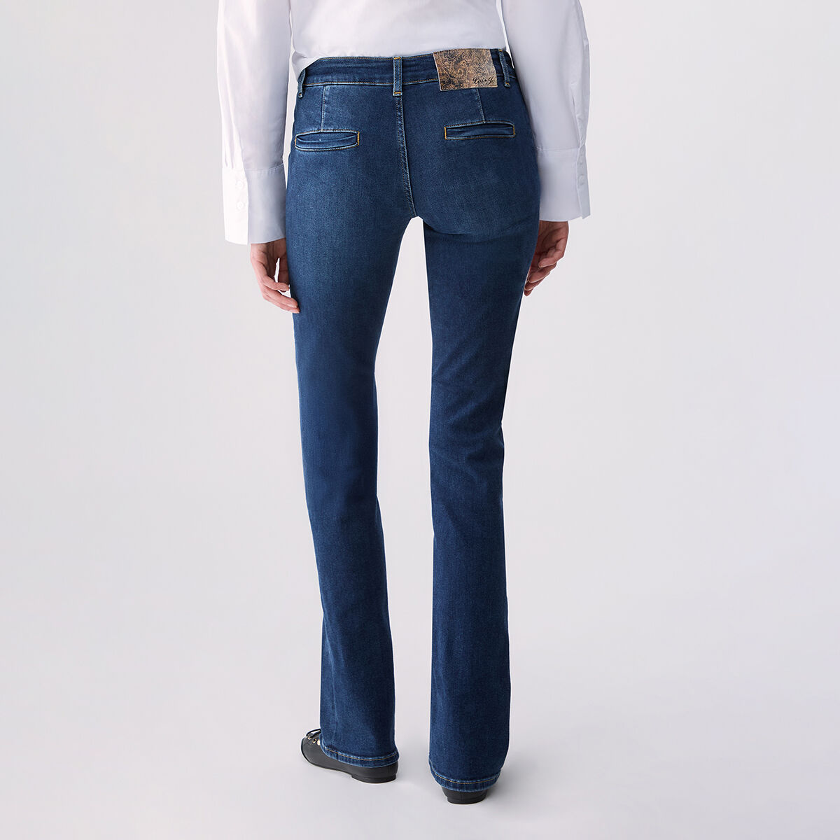 Jean Bootcut Stonewash denim bleu, LIU JO